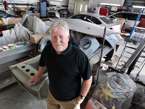 Gary Gauthier is photographed in the body shop at Bull and Gauthier Collision in Windsor on Monday, August 22, 2011. Gauthier lost his battle with cancer on Jan. 26, 2015. (TYLER BROWNBRIDGE / The Windsor Star)