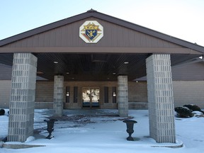 The exterior of the Knights of Columbus in Belle River, Friday, Jan. 30, 2015.   (DAX MELMER/The Windsor Star)