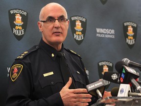 Windsor police Chief Al Frederick.  (DAN JANISSE/The Windsor Star)