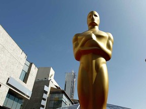 The Oscar statue is seen on the red carpet in this file photo. (Associated Press files)