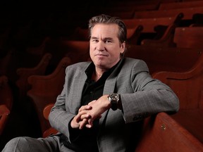 In this Jan. 9, 2014 photo, Val Kilmer poses for a portrait in Nashville, Tenn.  Kilmer is undergoing tests for a possible tumor, according to his representative. (AP Photo/Mark Humphrey)