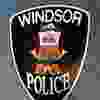 A symbol on a wall at Windsor Police Service downtown headquarters. (Tyler Brownbridge / The Windsor Star)