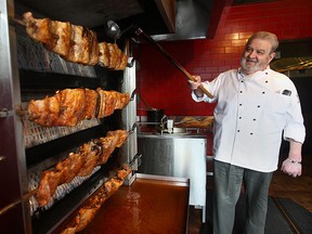 Thom Racovitis, owner of the Tunnel Barbeque, is seen in this 2010 file photo. (DAN JANISSE/The Windsor Star)