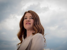 Canadian Olympic cyclist and speed skater Clara Hughes in Toronto on July 2, 2014.  Hughes started the conversation about mental illness last year during her Clara's Big Ride.(Tyler Anderson/National Post)