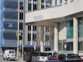 A March 2014 image of the Windsor Police Service's downtown headquarters.