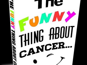 Local comedian Josh Haddon has written a book, The Funny Thing About Cancer... . Haddon is battling esophageal cancer. (Courtesy of Josh Haddon)