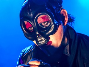 Marilyn Manson performs in Detroit on Feb. 3.  (Patrick Straub / AP / Keystone)