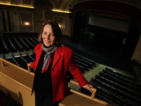 WSO executive director Sheila Wisdom is photographed inside the Capitol Theatre in Windsor this week. (TYLER BROWNBRIDGE / The Windsor Star)