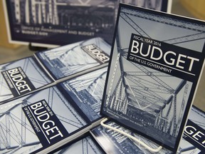 President Barack Obama's Fiscal Year 2016 budget proposal is $4 trillion, but doesn't include a cent for the new customs plaza on the Detroit side of the bridge. SAUL LOEBSAUL LOEB/AFP/Getty Images
