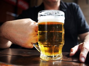 A standard drink is defined as 12 ounces of beer, five ounces of wine and one ounce of liquor.