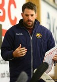 Former Windsor Spitfire Jared Cipparone is coaching the women's team with Djurgarden of the Swedish League. (Courtesy of Jared Cipparone)