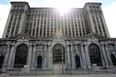Often the poster child for urban decay the Michigan Central Station is photographed in Detroit on Thursday, March 24, 2011.  (TYLER BROWNBRIDGE/The Windsor Star)