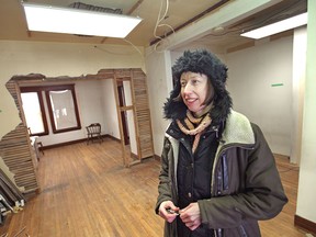 In this file photo, Tamara Kowalska, executive director and co-founder of the Windsor Youth Centre, gives a tour of the centre's new location located a block west of the current location at 1321 Wyandotte St. E, Saturday, Feb. 21, 2015.  (DAX MELMER/The Windsor Star)