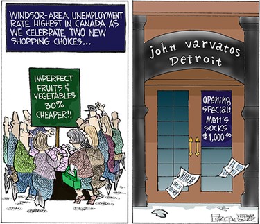 Mike Graston's Colour Cartoon For Saturday, March 14, 2015