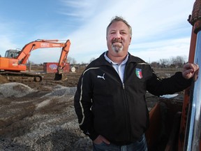 Rob Piroli, owner of Piroli Group Developments, is pictured at the development site of Seacliff Heights phase 1, a 105-unit apartment building, Wednesday, March 18, 2015. (DAX MELMER/The Windsor Star)