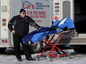 Joe Hebert has packed it in with Care Medical Transportation Services after he claims many of his customers simply refuse to pay March 6, 2015. (NICK BRANCACCIO/The Windsor Star)