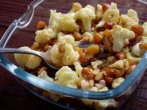 Even at its simplest, tossed with olive oil, salt and pepper, roasted cauliflower is wonderful, but the addition of a few strategic elements takes it to another level.
(Deb Lindsey , The Washington Post)