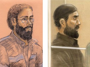 The fate of Chiheb Esseghaier and Raed Jaser, accused of plotting to derail a passenger train travelling between Canada and the U.S., now rests in the hands of a jury. Jaser is facing four terror-related charges while Esseghaier is facing five. Not guilty pleas have been entered for both men. THE CANADIAN PRESS/Tammy Hoy, John Mantha