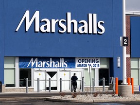 Marshalls located on Syndey Avenue near Devonshire Mall is set to open March 26,2015. Photo taken Wednesday March 25, 2015. (NICK BRANCACCIO/The Windsor Star)