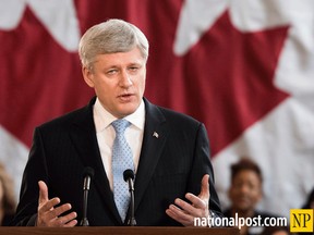 Prime Minister Stephen Harper. (Postmedia Files)