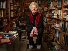Anne Beer, pictured at her bookstore, Tuesday, March 17, 2015 has been the owner of the Book Room for 28 years. Beer is closing the store. (DAX MELMER/The Windsor Star)