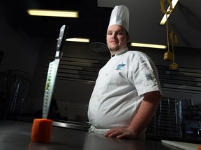 Drew Ferriss stands in the Plentiful Harvest kitchen on March 3, 2015. (TYLER BROWNBRIDGE/The Windsor Star)