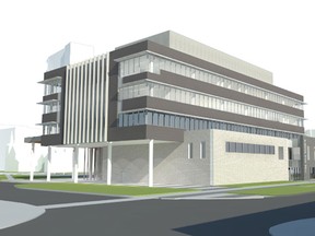 The final rendering of Windsor City Hall. (Courtesy of City of Windsor)