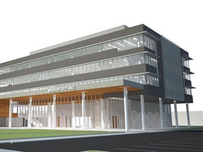 The final rendering of Windsor City Hall. (Courtesy of City of Windsor)