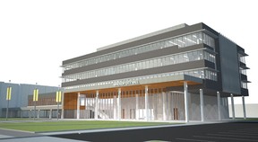 The final rendering of Windsor City Hall. (Courtesy of City of Windsor)