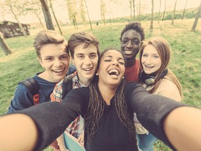 It's great to have a mixture of friends, both male and female. (Fotolia.com)