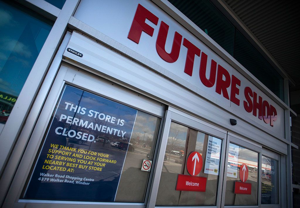 Future Shop permanently closes 66 stores nationwide including