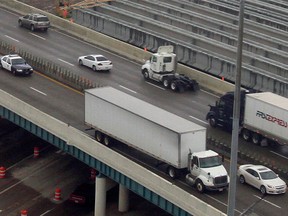 Interstate 75 in western Ohio is shown in this April 2014 file photo. (Skip Peterson / Associated Press)