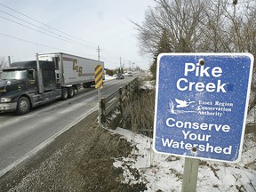 The Pike Creek Bridge. (Windsor Star files)