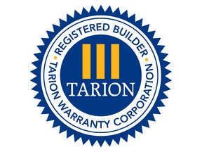 The registration badge of the Tarion Warranty Corporation, Ontario's regulator of the new home building industry. (Handout / The Windsor Star)