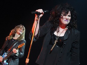 Nancy and Ann Wilson of Heart will play the Palace of Auburn Hills on March 27. (Bruno Schlumberger / Ottawa Citizen files)