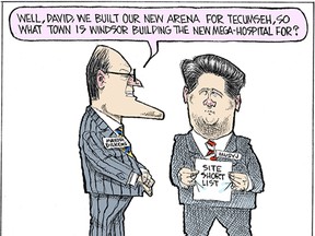 Mike Graston's Colour Cartoon For Saturday, April 25, 2015