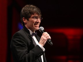 Matt Marchand, president and CEO of the Windsor-Essex Regional Chamber of Commerce, speaks at last year's Business Excellence Awards at Caesars Windsor.                     Tyler Brownbridge /The Windsor Star