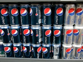 PepsiCo says it’s dropping aspartame from Diet Pepsi in response to customer feedback and replacing it with sucralose, another artificial sweetener commonly known as Splenda.
Photograph by: Paul Sakuma , AP