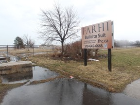 Vacant land owned by London's Farhi Holdings Corp. sits next to the WFCU Centre off Lauzon Road in Windsor.  (JASON KRYK/The Windsor Star)