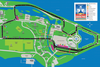 A detailed map of Belle Isle for the 2015 Detroit Grand Prix. (Courtesy of Chevrolet Detroit Belle Isle Grand Prix)