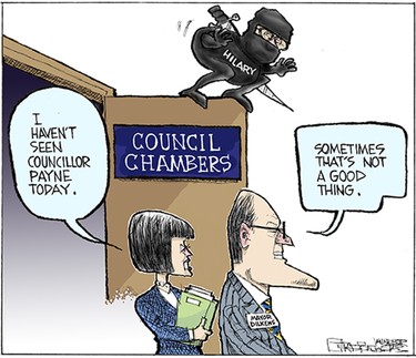 Mike Graston's Colour Cartoon For Wednesday, May 13, 2015
