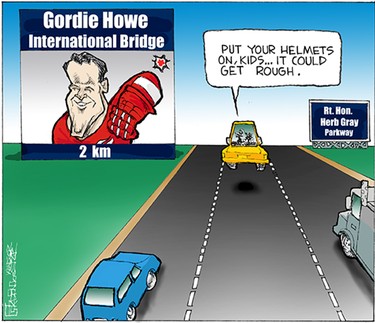 Mike Graston's Colour Cartoon For Saturday, May 16, 2015