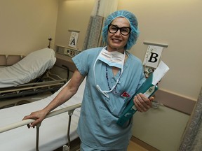 Surgeon Dr. Anat Ravid is photographed at Windsor Regional Hospital Ouellette Campus in Windsor on Monday, May 25, 2015. Thoracic cancer surgery  in Windsor is rated the highest in terms of quality. (TYLER BROWNBRIDGE/The Windsor Star)