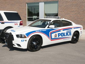 A London police cruiser is seen in this file photo.
