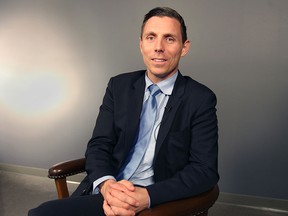 New Ontario Conservative leader Patrick Brown is shown in Windsor, Ont. on Tuesday, May 19, 2015.  (DAN JANISSE/The Windsor Star)