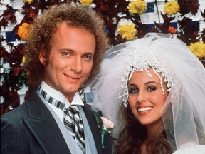 Anthony Geary portrays Luke Spencer, left, and Genie Francis portrays Laura Spencer on General Hospital in 1981. (ABC files)