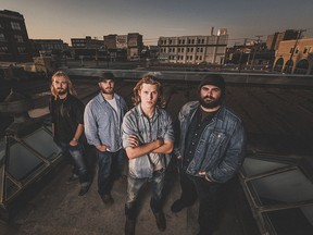 Saskatoon rock band League of Wolves. (Matt Braden Photography)