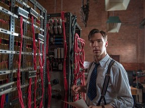 Benedict Cumberbatch plays math genius Alan Turing in The Imitation Game.