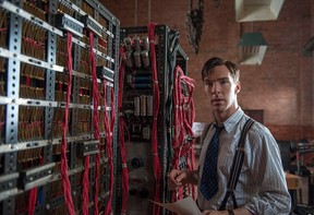 Benedict Cumberbatch plays math genius Alan Turing in The Imitation Game.