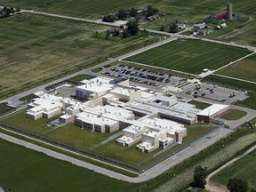 An aerial view of the South West Detention Centre on Wednesday, June 24, 2015 in Windsor, ON. (DAN JANISSE/The Windsor Star)